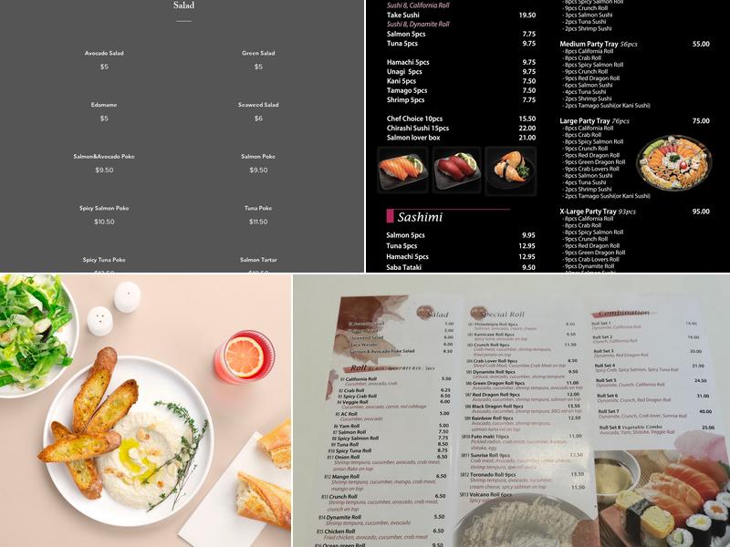 Chef Martin’s Sushi House Menu