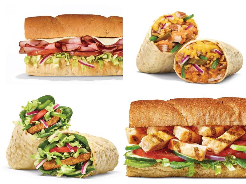Subway Menu