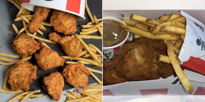 KFC Menu