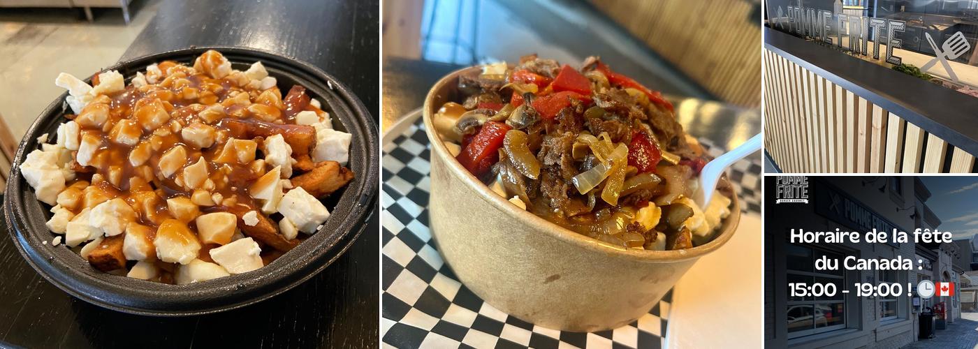 Pomme frite Burger Gourmet