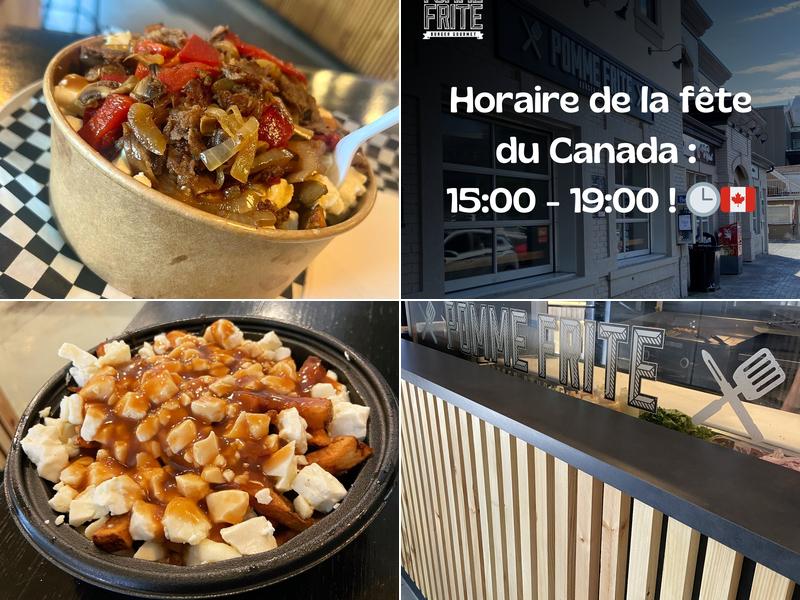 Pomme frite Burger Gourmet