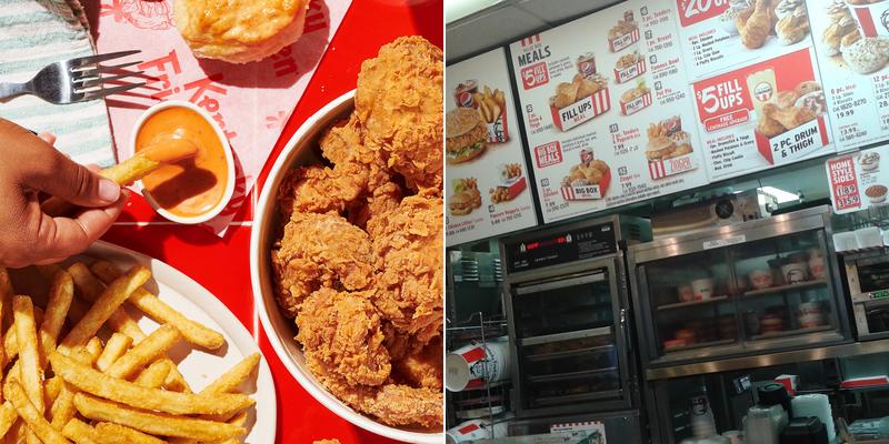 KFC Menu