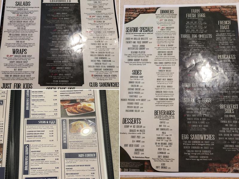 Diner 63 Menu