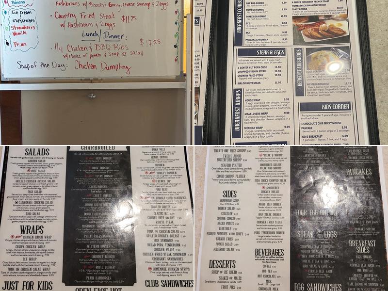 Diner 63 Menu