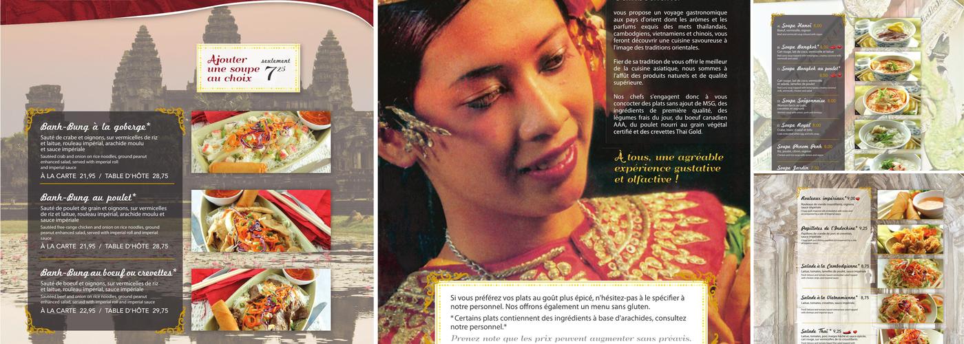 Cambodiana Restaurant Menu