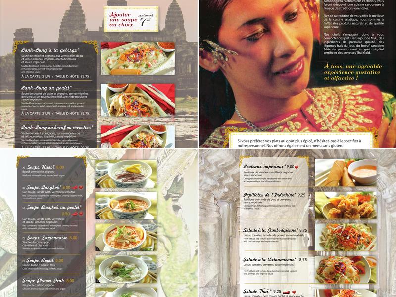 Cambodiana Restaurant Menu
