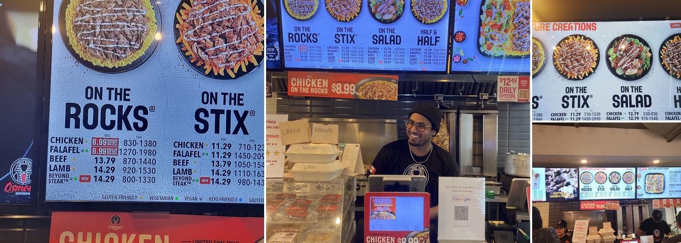 Osmow's Shawarma Menu