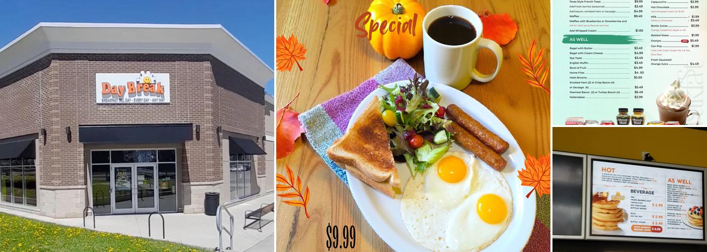 Daybreak Menu