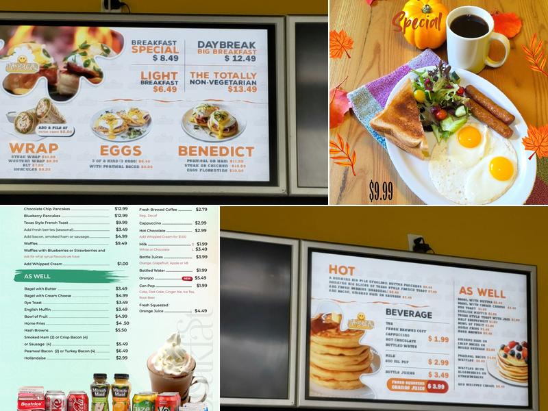 Daybreak Menu