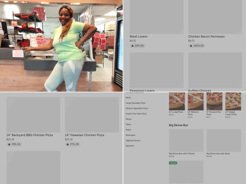 Pizza Hut Menu