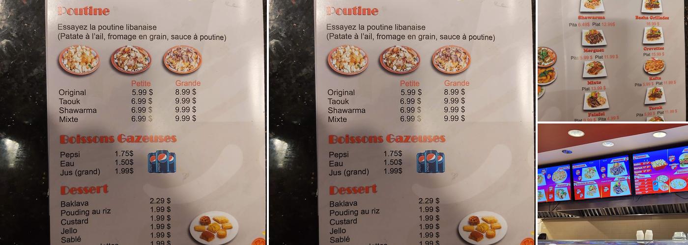 Basha Menu