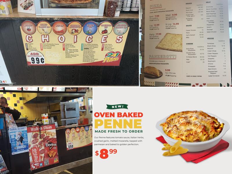 241 Pizza Menu