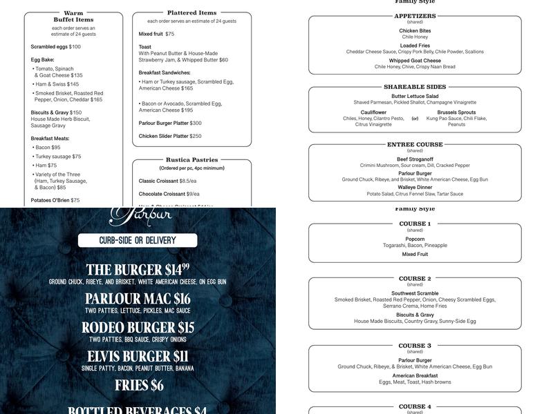 Jester Concepts Menu