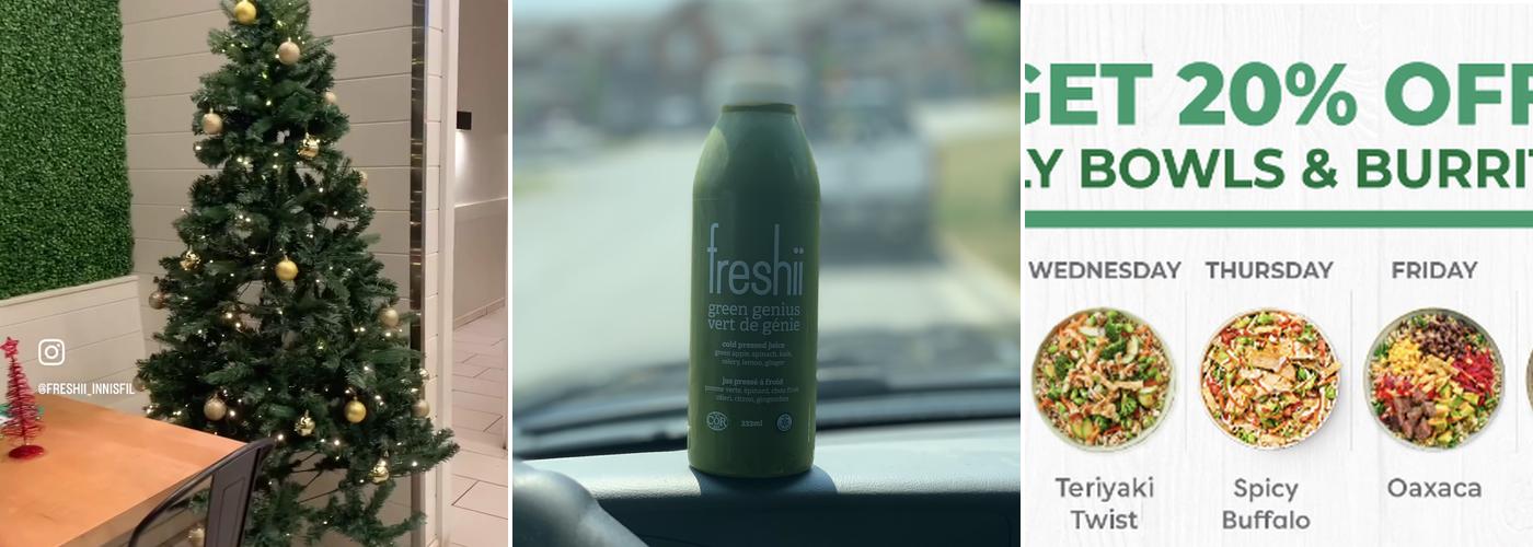 Freshii Menu