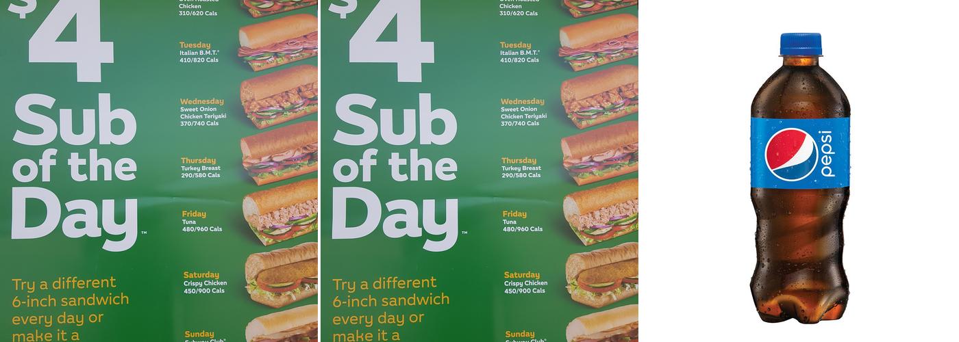 Subway Menu