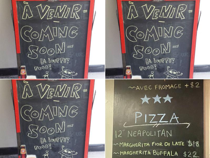 Bar Notre-Dame-Des-Quilles Menu