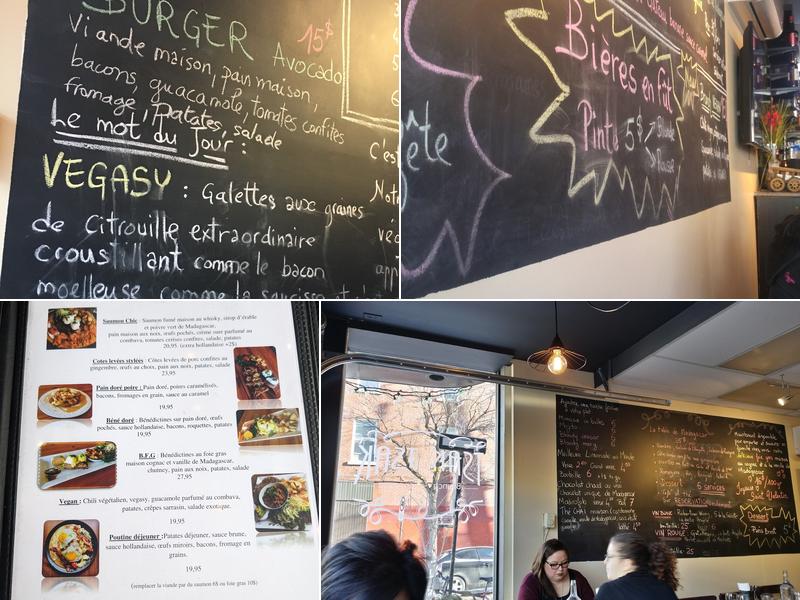 Restaurant Tsak Tsak Mile-End Menu