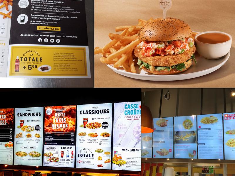 Express St-Hubert Menu