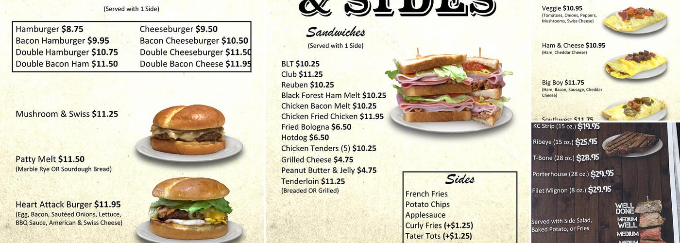 Sammy D's Restaurant Menu