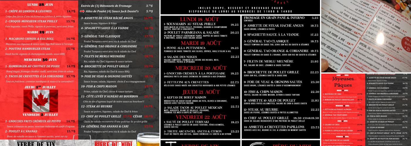 Cuisto Menu