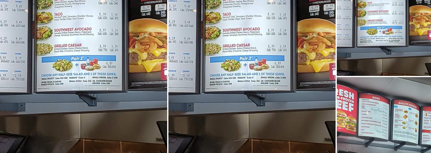 Wendy's Menu