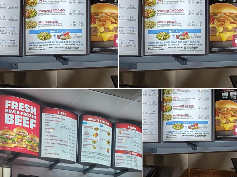 Wendy's Menu