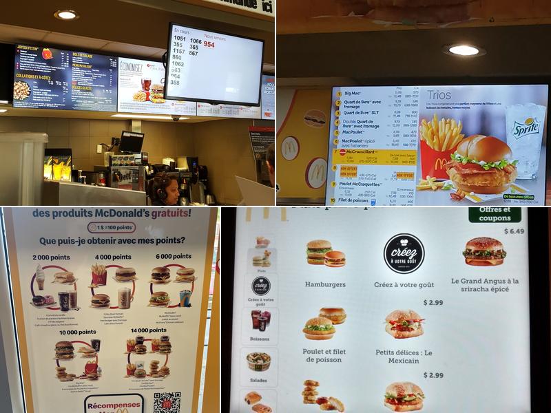 McDonald's Menu