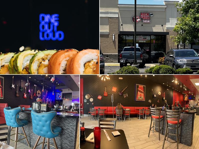 Rock N Roll Sushi 3999 N Gloster St, Tupelo