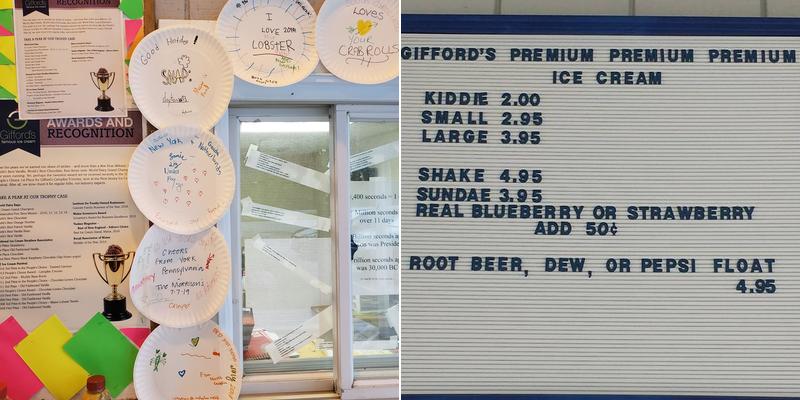 JJ's Ice Cream Academy Menu