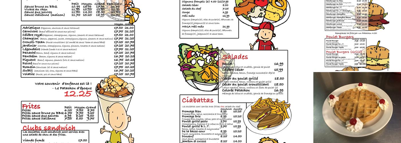 Restaurant Patachou Menu