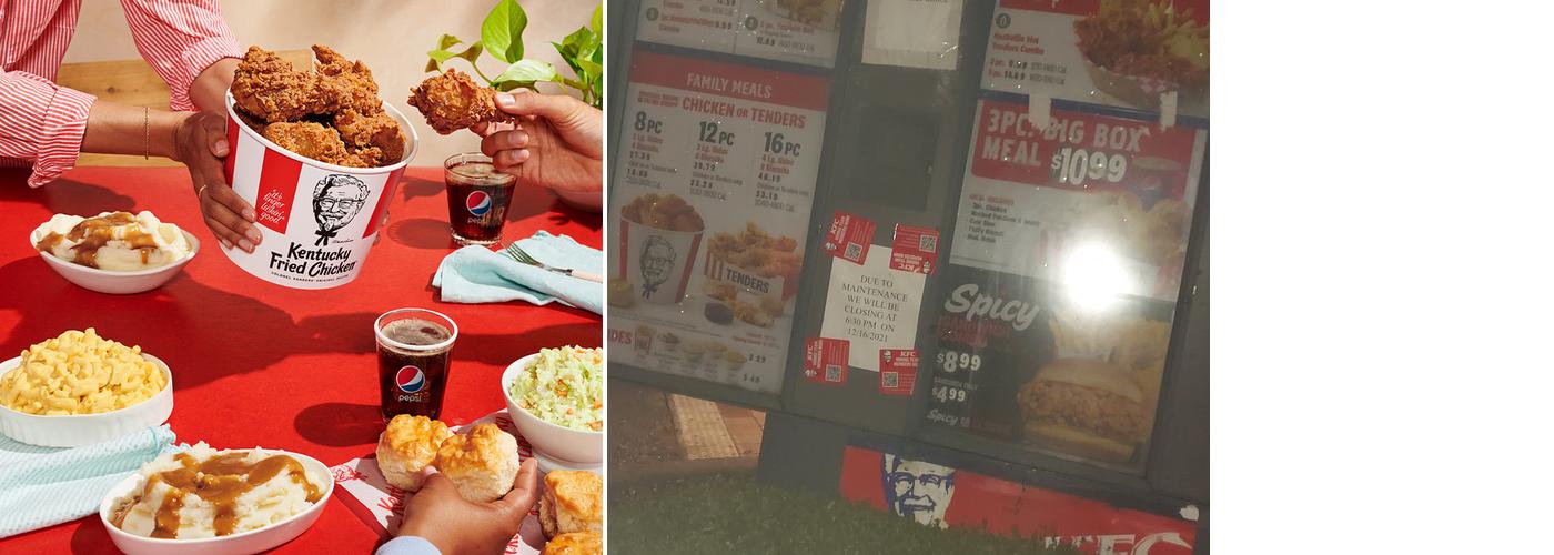 KFC Menu