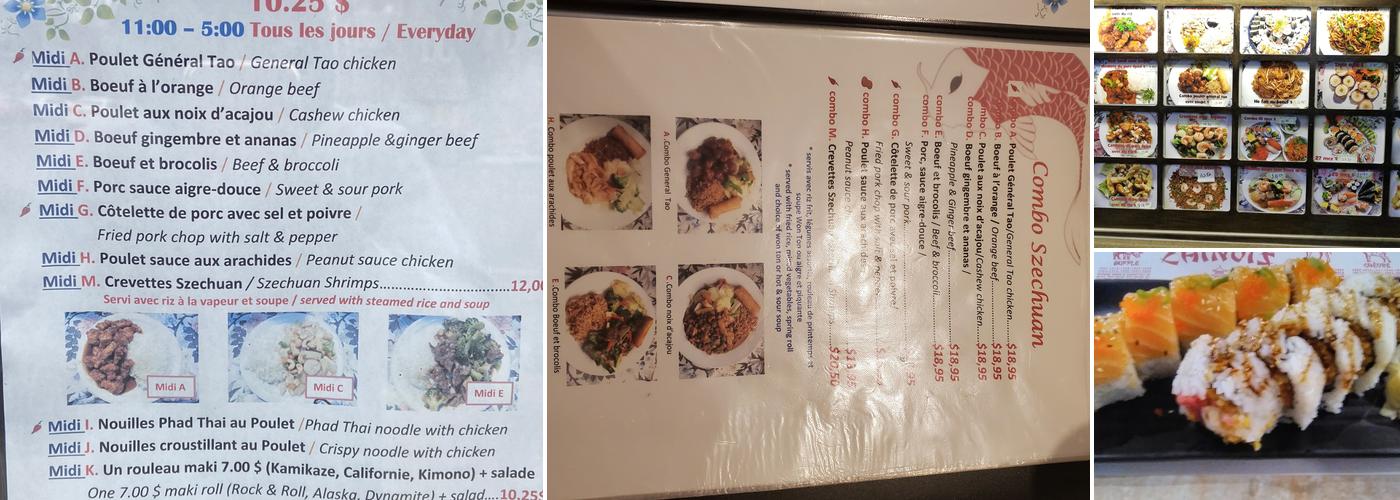 Soba Restaurant Menu