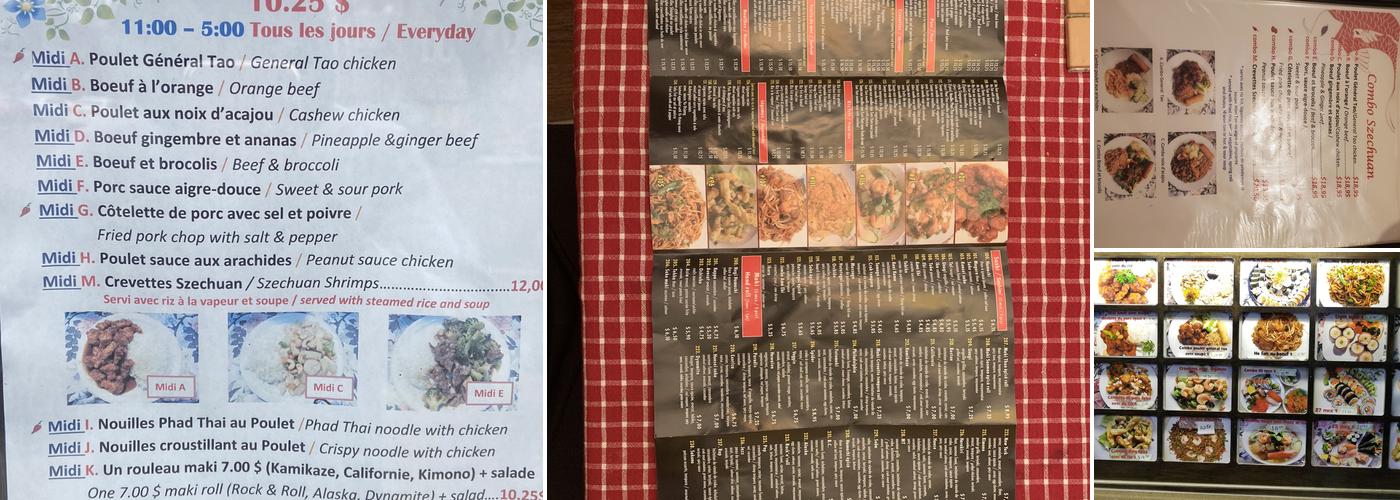 Soba Restaurant Menu