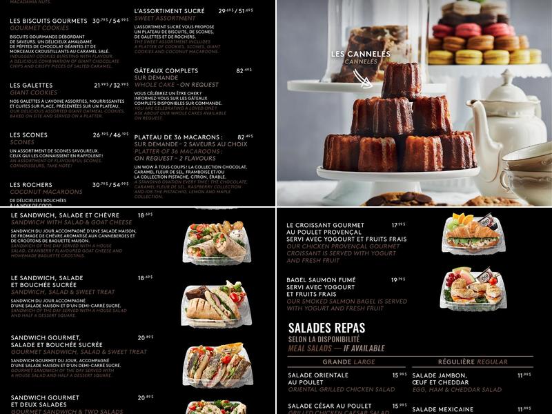 Café Van Houtte Menu