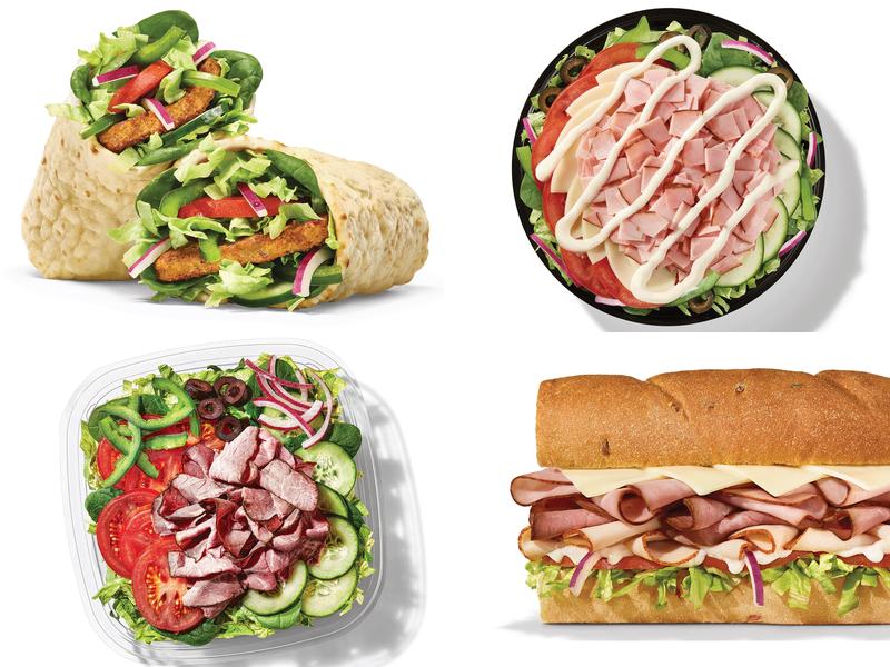 Subway Menu