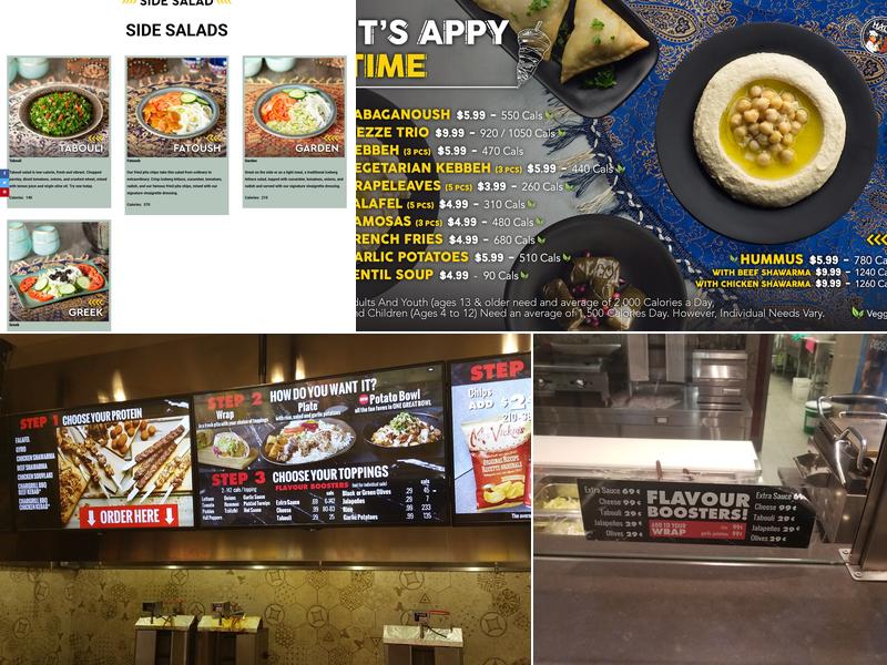 Pita Land Shawarma - Cookstown Menu