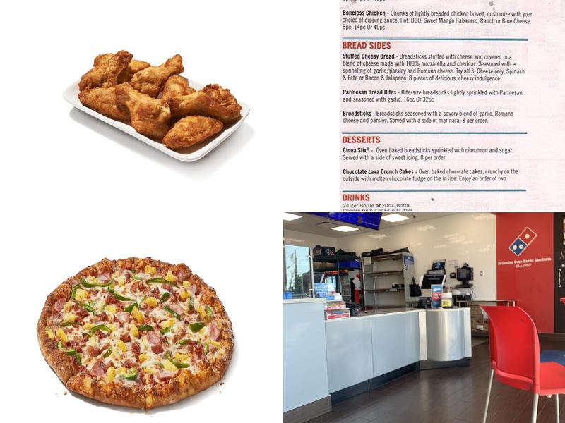 Domino's Pizza Menu