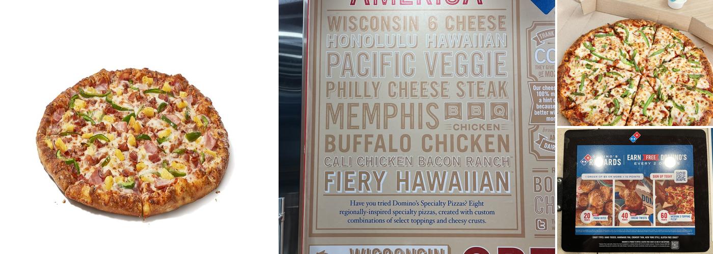 Domino's Pizza Menu