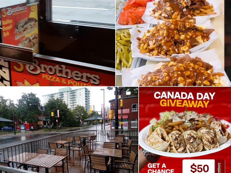 3 Brothers Shawarma & Poutine 530 Rideau St, Ottawa