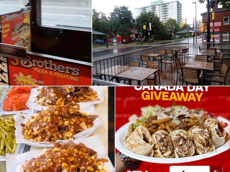 3 Brothers Shawarma & Poutine 530 Rideau St, Ottawa