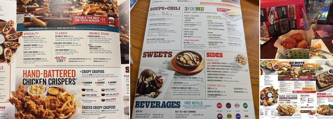 Chili's Grill & Bar Menu