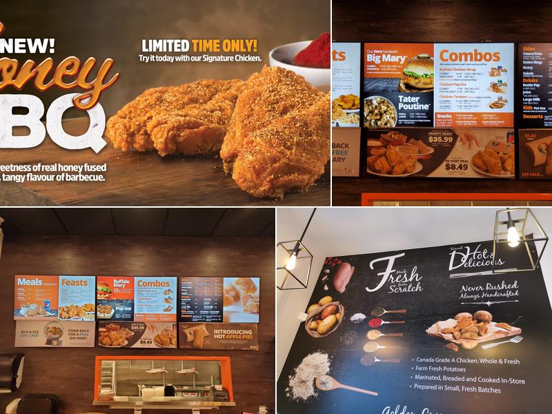 Mary Brown's Chicken Menu