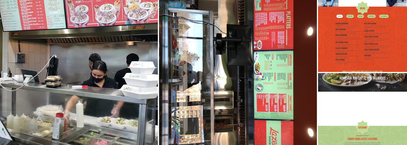 Lazeez Shawarma Menu