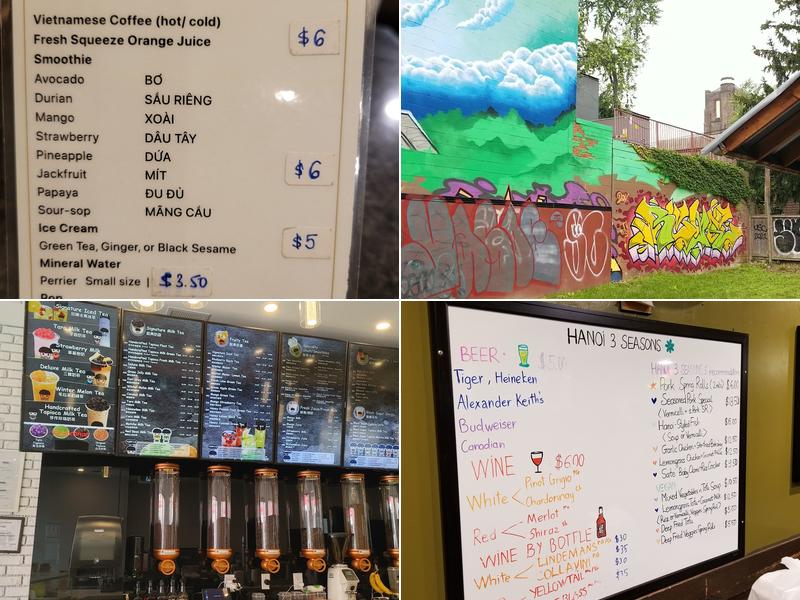 Hanoi 3 Seasons Menu