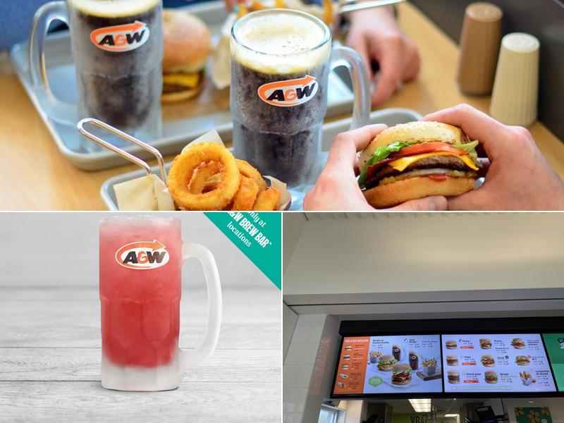 A&W Canada Menu