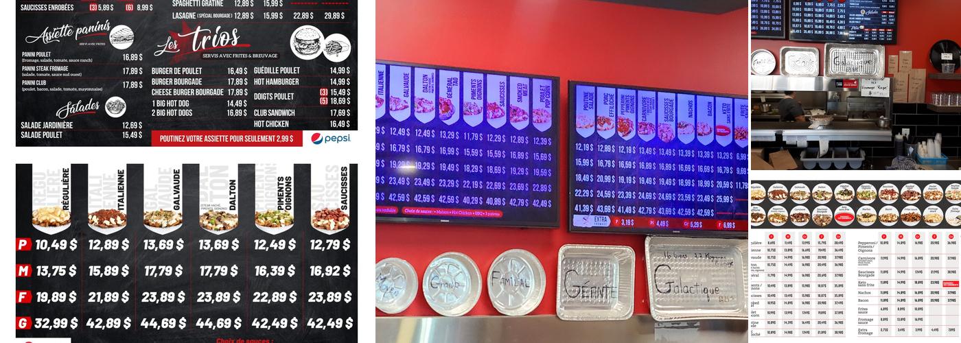 Fromagerie La Bourgade Menu