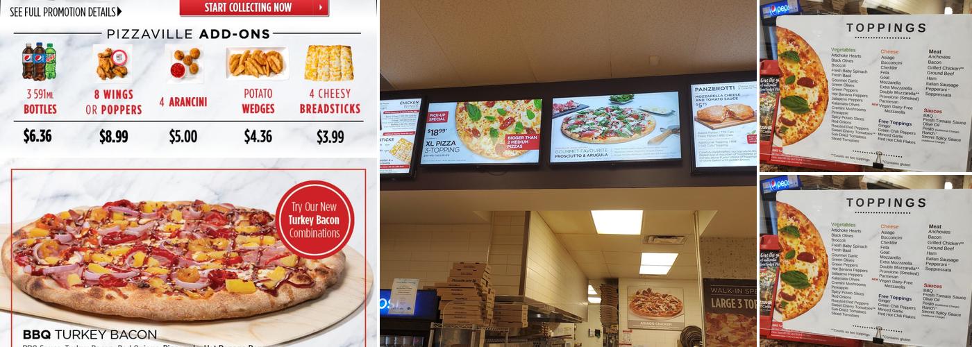 Pizzaville Menu