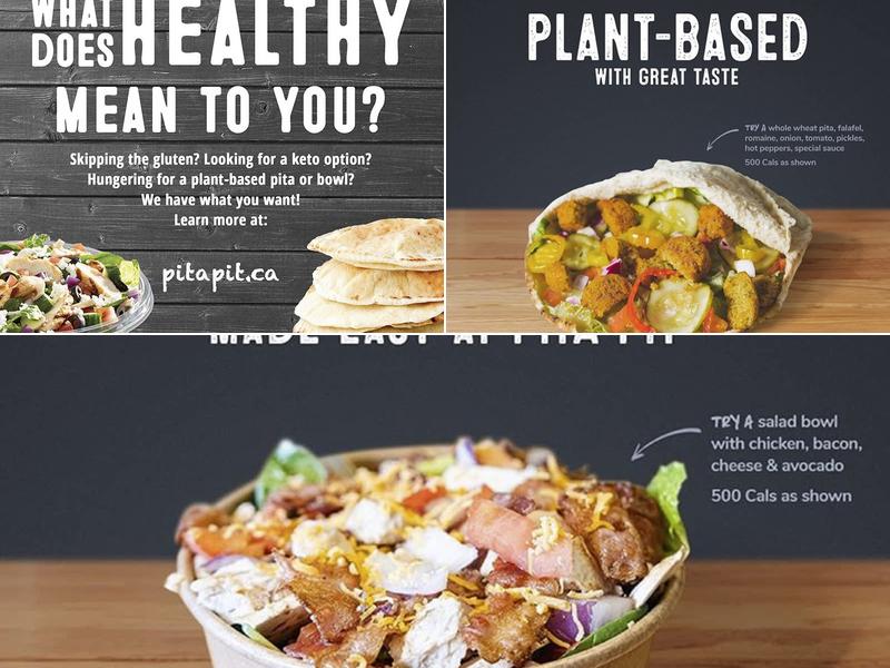 Pita Pit Menu