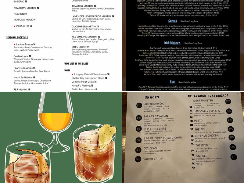 BrewLounge Beer Company Menu