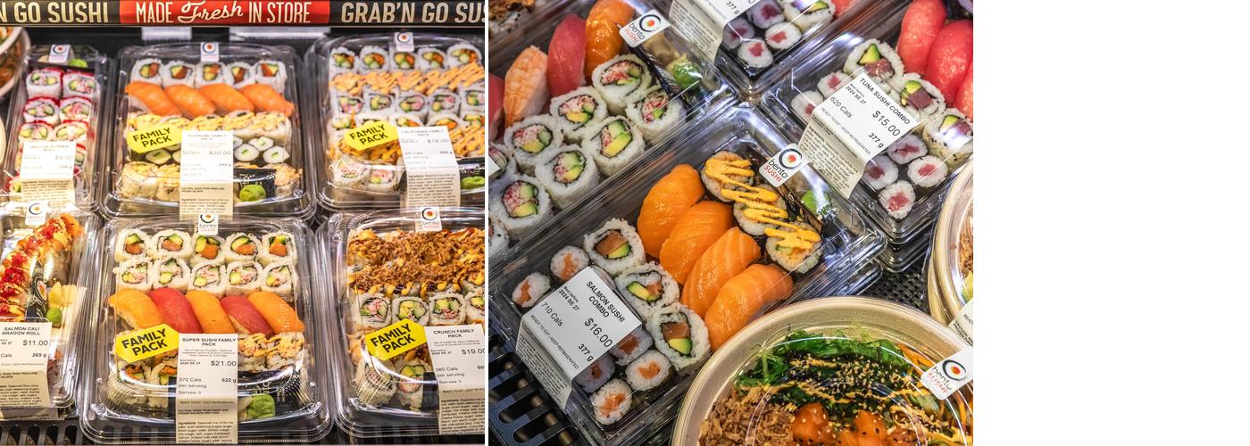 Bento Sushi Menu